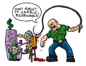 Gambling as Slavery (Color)