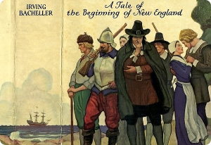 NC Wyeth Illustrates cover for Addison Irving Bacheller 