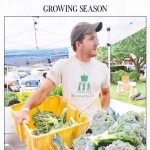 Ben Zoba sells organic veggies at a local farmer's market.