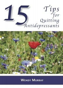 Wendy's book on ways to prepare and execute a successful tape of antidepressants