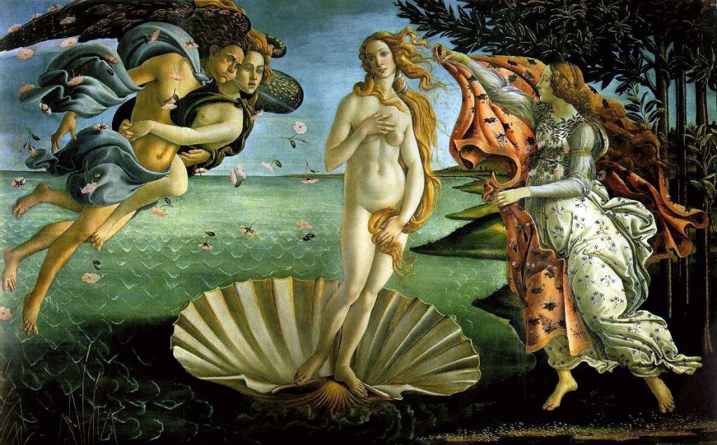 The Birth of Venus - Image via Wikimedia Commons