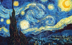 The Starry Night, 1889 - Vincent van Gogh, public domain