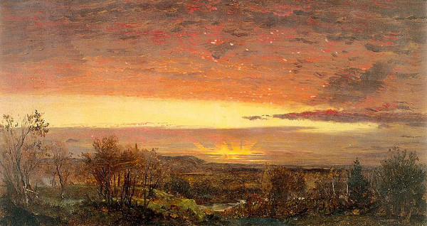 "Sunrise" by Fredric Edwin Church.  From WikiMedia.  