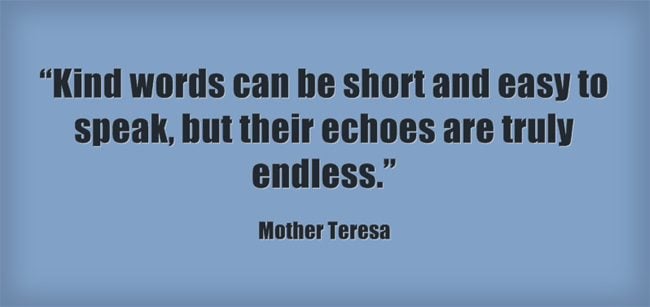 mother teresa quotes on kindness