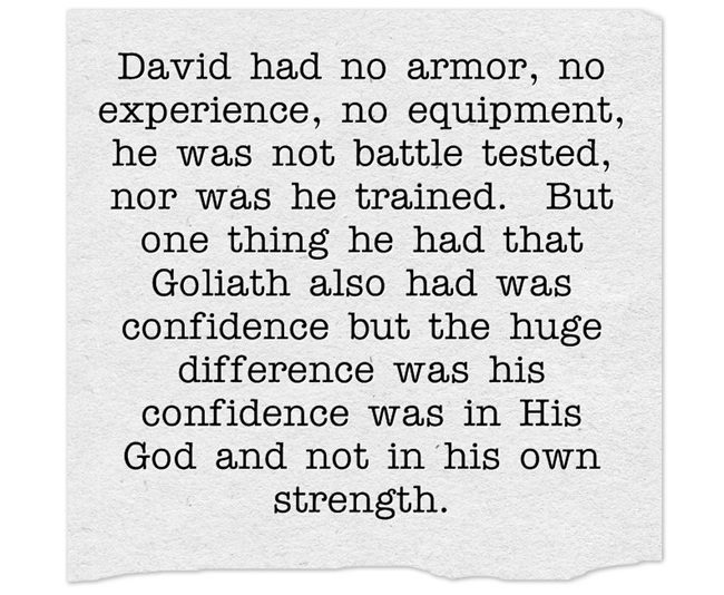 Davd and Goliath Story