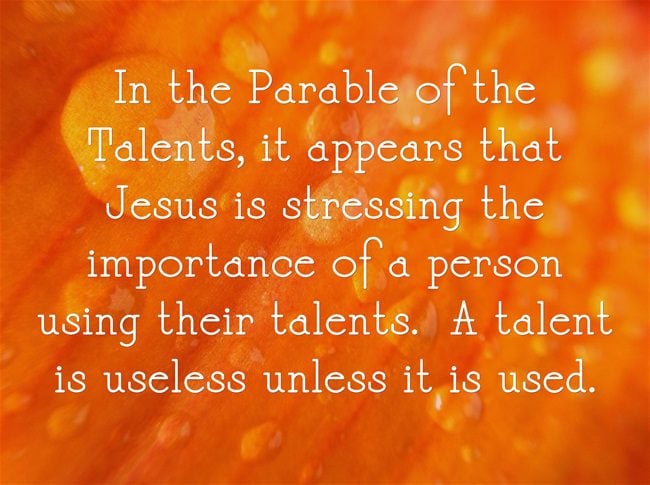 Parable Of The Talents Meaning Summary And Commentary Jack Wellman