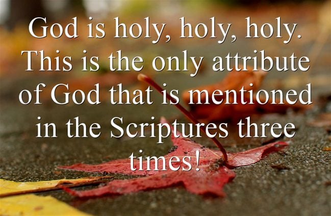 God is Holy, Holy, Holy: Meaning and Importance