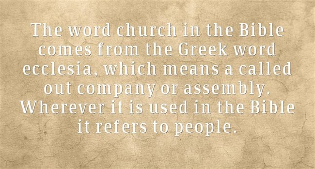 Bible Definition of Church