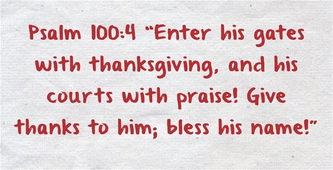 Top 7 Bible Verses On Thankfulness Jack Wellman