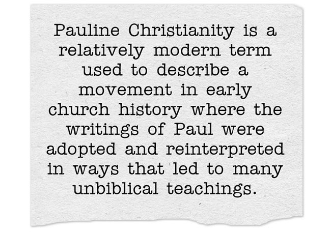 What is Pauline Christianity