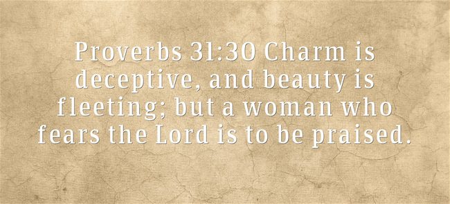 Bible verses about appearance