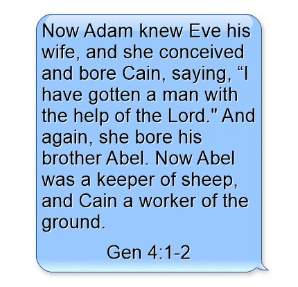 cain and abel bible verse