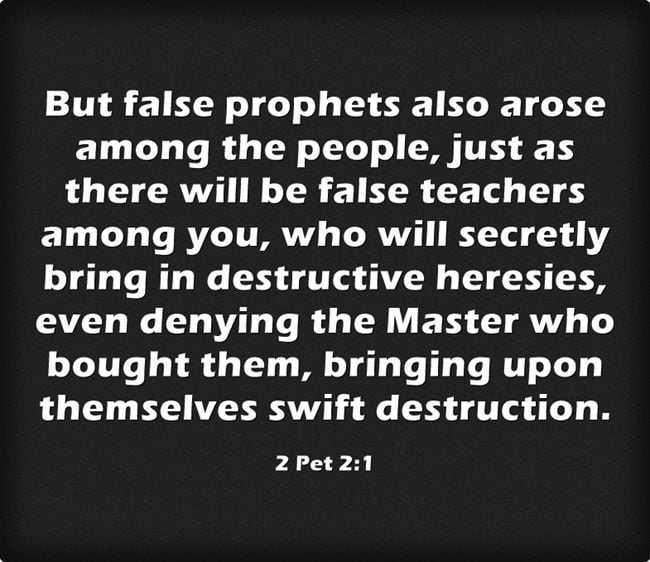 bible verse beware of false prophets