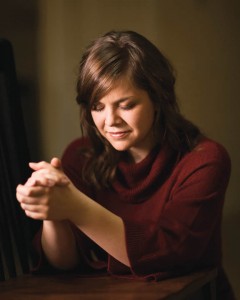 Mormon woman prayer