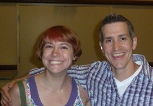 Side-hugging Jon Acuff