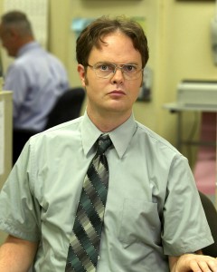 Dwight Schrute Is Flipping Pancakes… | J. Ryan Parker