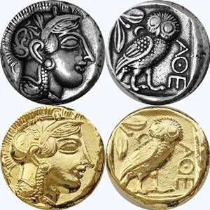greek coin replicas