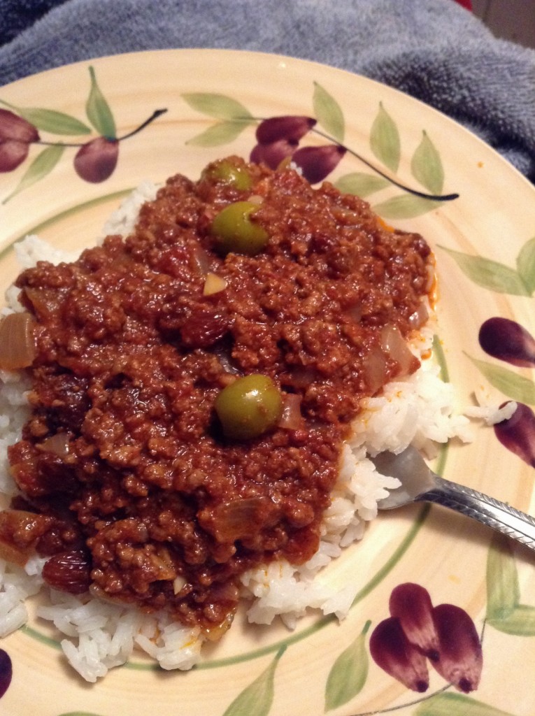 food blog picadillo