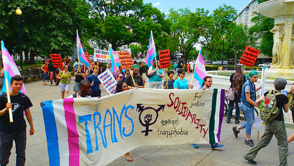 Trans solidarity rally and march, Washington, DC, May 17, 2015 / Ted Eytan / CC BY-SA 2.0