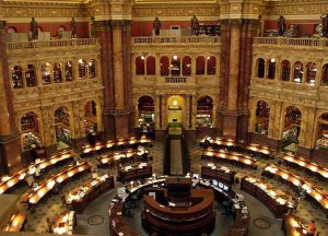 Library of Congress reading room