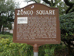 Congo Square Sign