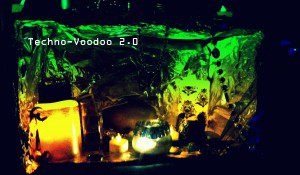 Techno-Voodoo 2.0 Simbi Altar photo by Lilith Dorsey. All rights reserved.