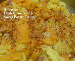 Ancestor Hash Browns with Sweet Potato Recipe. Photo by Lilith Dorsey, copyright 2014.