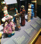 Collection of African Dolls on display at the Smithsonian Museum of Natural History. Photo by Lilith Dorsey, 2014 all rights reserved.