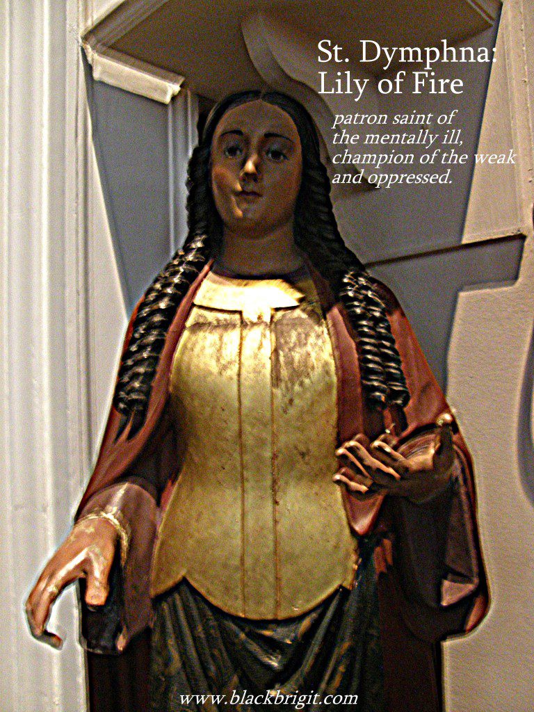 St. Dymphna photo by Lilith Dorsey. All rights reserved.