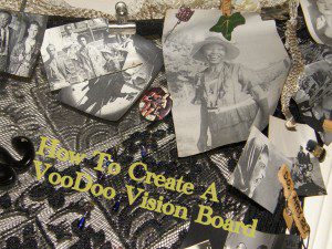 Voodoo Vision Board hanging photo by Lilith Dorsey. All rights reserved.