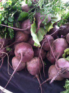 Beets from the Farmers' Market photo by Lilith Dorsey. All rights reserved.