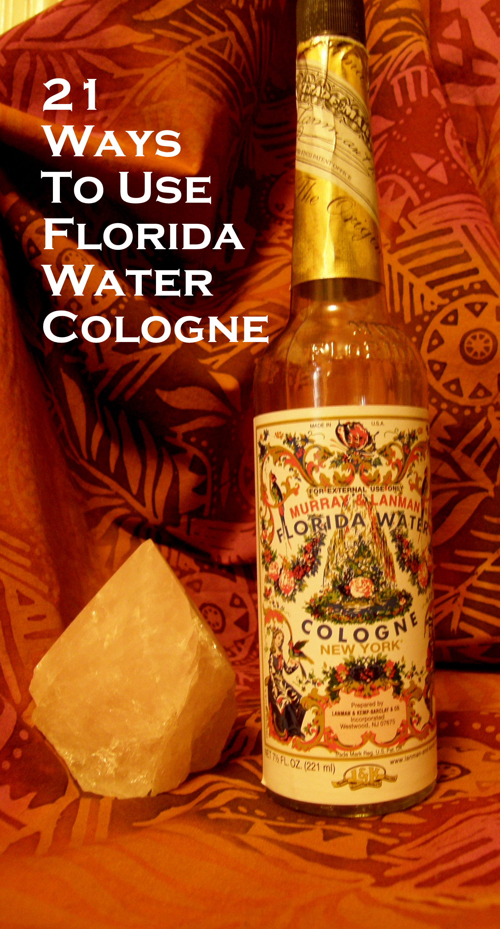 21 Wonderful Ways To Use Florida Water Cologne