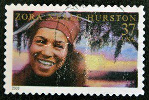 Zora Neale Hurston stamp photo courtesy of Neftali, via Shutterstock.