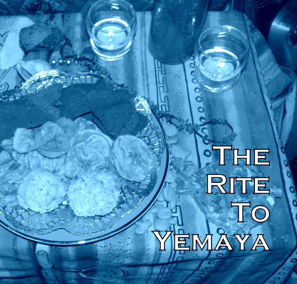 Yemaya offering photo by Lilith Dorsey. All rights reserved.