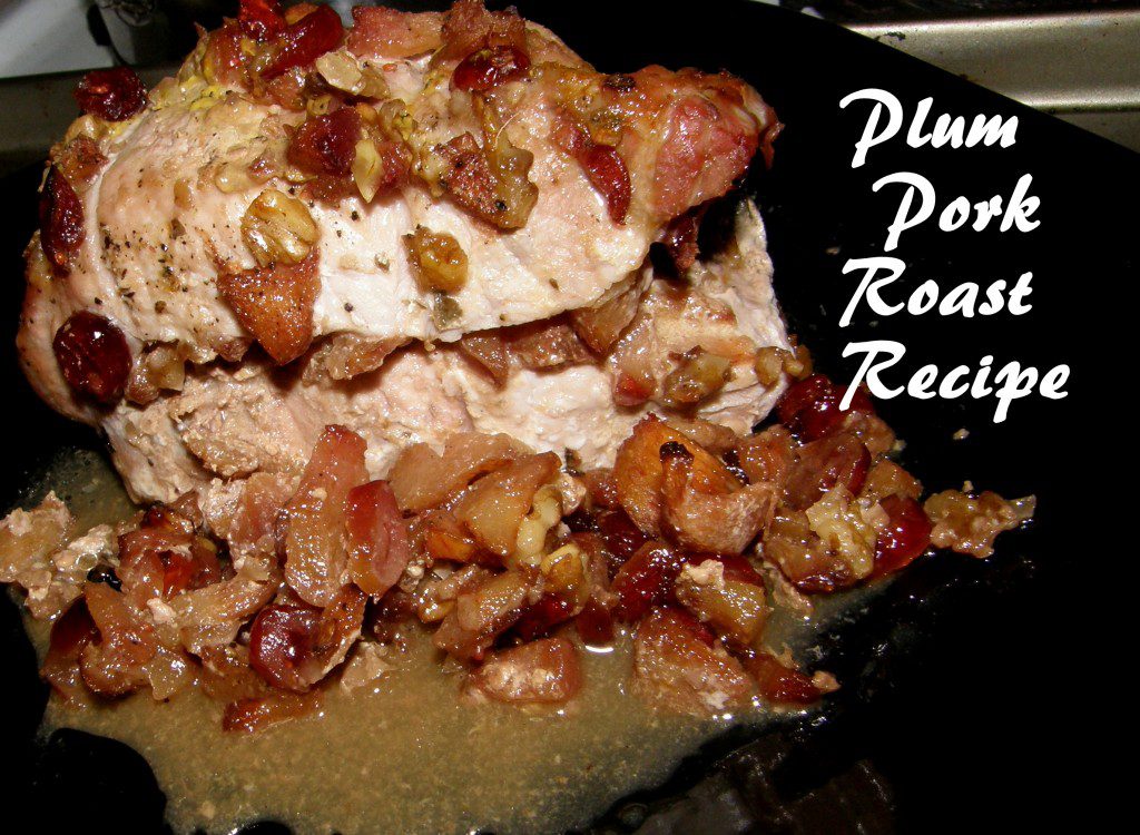 Plum Pork Roast recipe for the ancestors photo by Lilith Dorsey. All rights reserved and protected by voodoo.