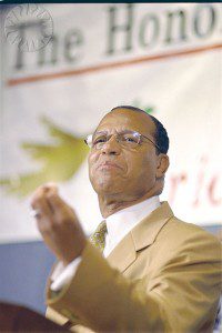 Minister Louis Farrakhan, leader of the Nation of Islam, Credit: Jim Wallace (Smithsonian Institution) Licensed under CC 2.0