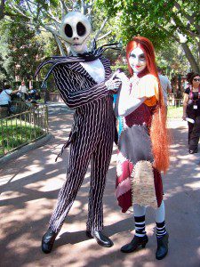 Jack and Sally cosplay courtesy of wikimedia. Licensed under CC 2.0.