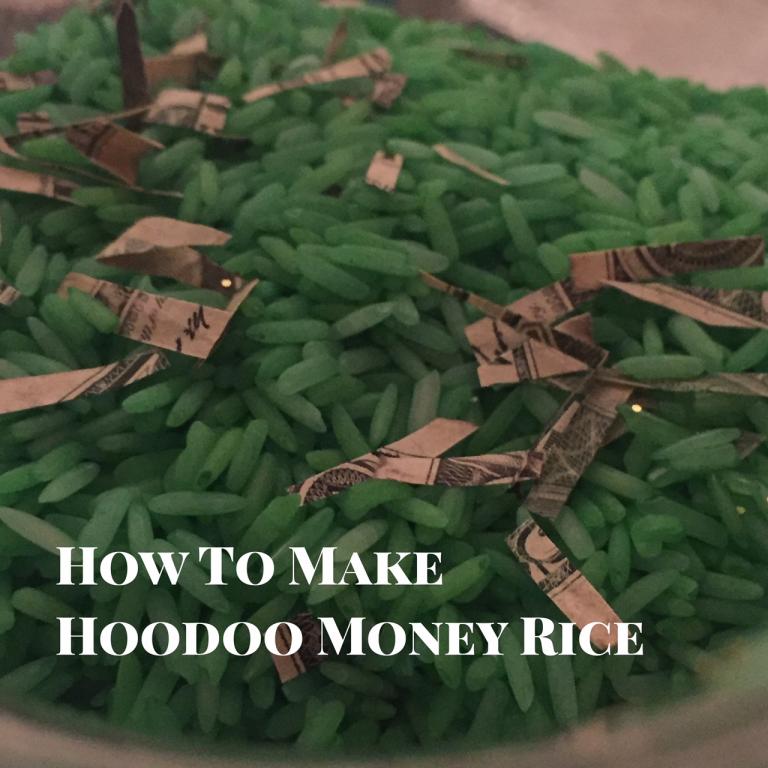 Magical Money Drawing Lucky Green Rice 