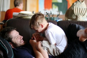 Father and son
