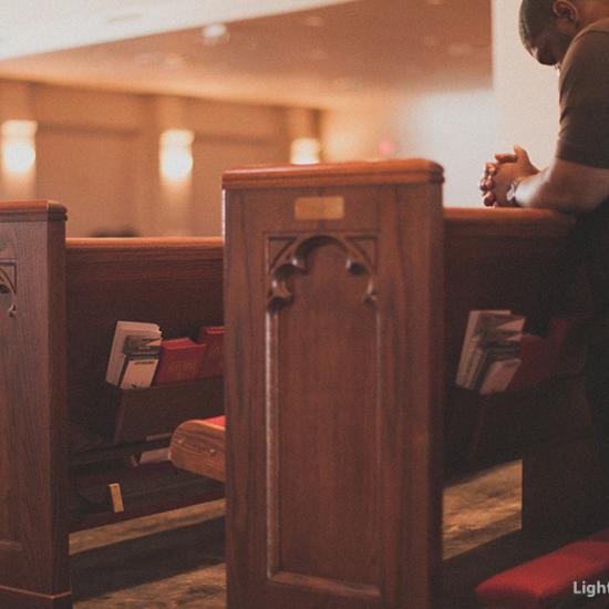 in-church-praying