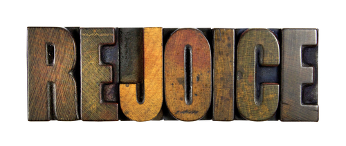 Rejoice! Enjoy God: Joy is a part of the spiritual life.