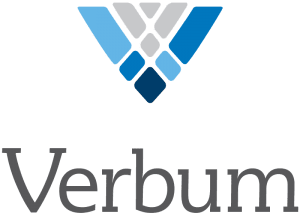 Verbum logo (courtesy of Faithlife Corporation)