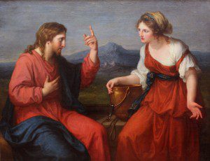 "Christ and the Woman at the Well" by Angelica Kauffman (1741–1807)