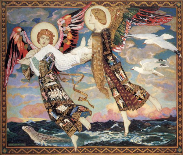 Saint Bride (1913) by Scottish Painter John Duncan (public domain)