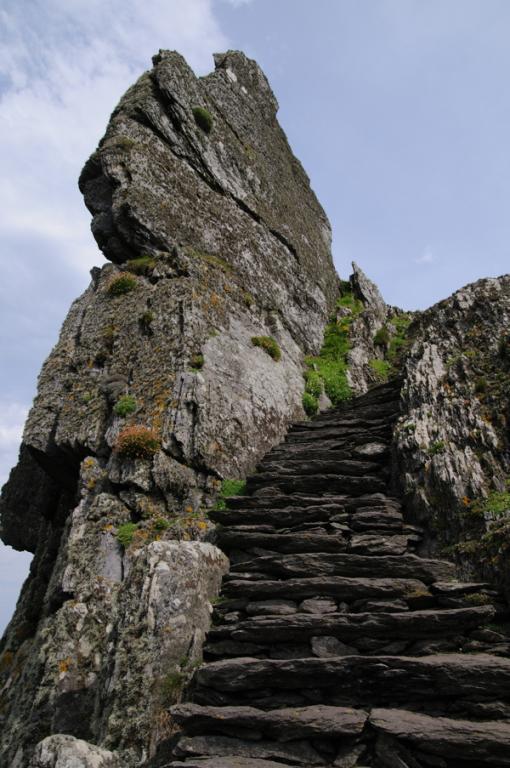 At the edge of Ireland: the stairs of Skellig Michael (photo: shutter stock)