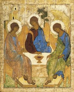 Rublev's Icon of the Holy Trinity (15th century)