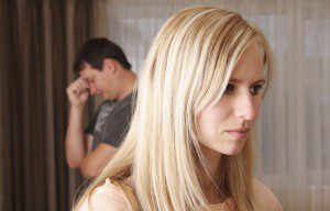 Conflict between the man and the woman