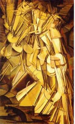 Marcel Duchamp: Nude Descending a Staircase, No. 2