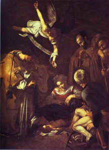 439px-Caravaggio_Nativity
