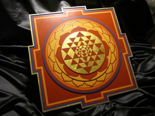 Sri yantra from Ekabhumi